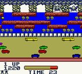 une photo d'Ã©cran de Frogger sur Nintendo Game Boy Color